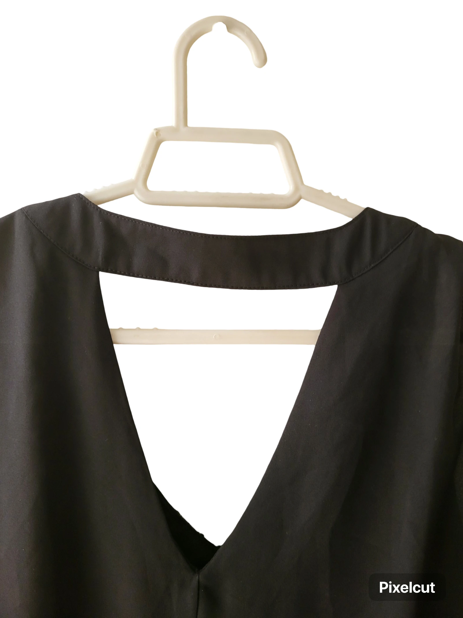 Black blouse with rhinestones – photo 4